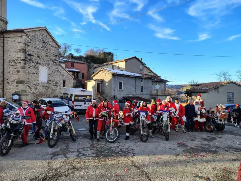 Babbi Natali in moto 