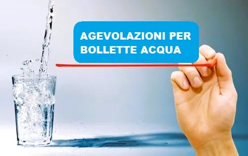 AGEVOLAZIONE ACQUA 