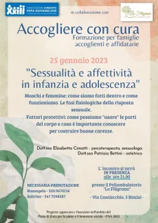 ACCOGLIERE CON CURA