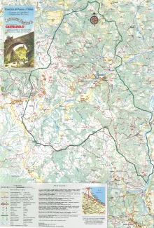 Cartina dei sentieri 